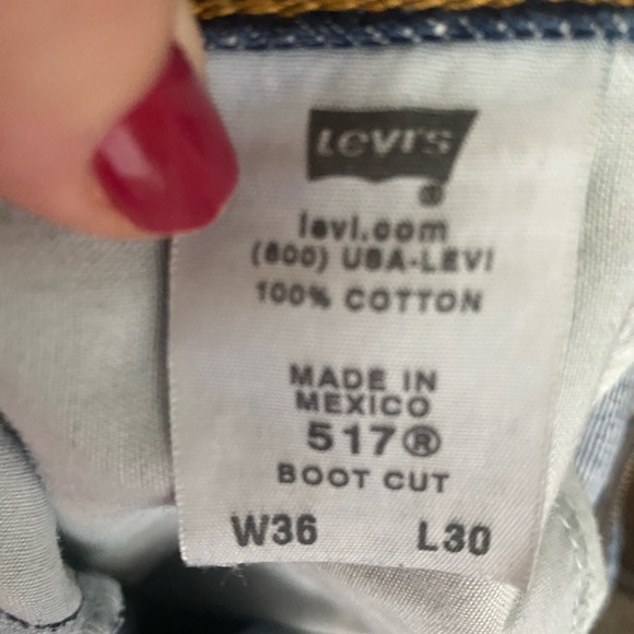 Levi’s 517 bootcut 36x30 - Picture 5 of 5